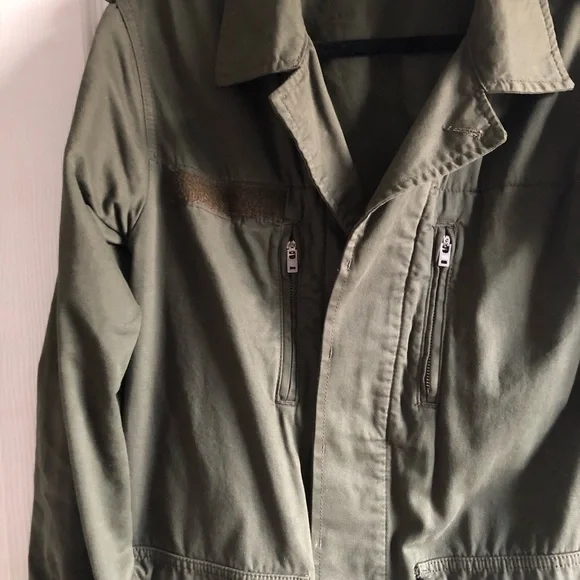 Olive Utility Jacket - Picture 5 of 7